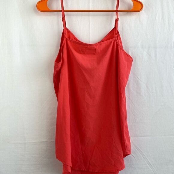 Time and Tru orange flowy tank - Picture 8 of 9